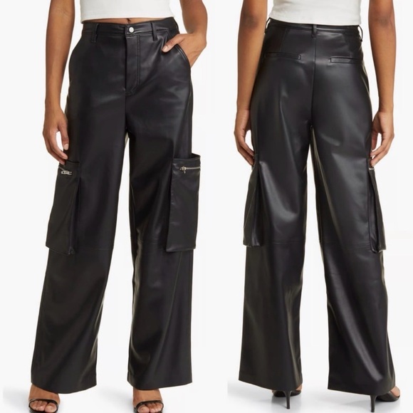 ✨Host pick✨Avec Les Filles fantastic Black Wide Leg Pants - Picture 1 of 9